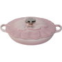 Le Creuset Gourmet Casserole Flower 26 cm Shell Pink