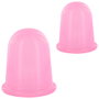 Cosmetic Club JGO. 2 ventouses anticellulite en silicone