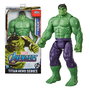 Hasbro Figurine Titan Hero Deluxe Hulk 30 cm Avengers articulée - Jeu de rôle - Enfants 4 ans et plus