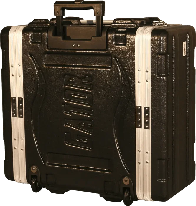 GATOR Rack de transport 19 pouces avec roues - Lot de 6 unités - Standard