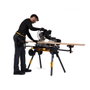 Toughbuilt Soporte Universal avec Roues pour Scie à Onglet, 195 cm