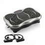 Pack plateforme vibrante avec haut-parleur, bandes élastiques, télécommande et gilet sauna homme L InnovaGoods