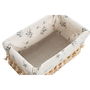 Panier à linge Home ESPRIT Naturel osier Shabby Chic 36 x 25 x 16 cm 4 Pièces