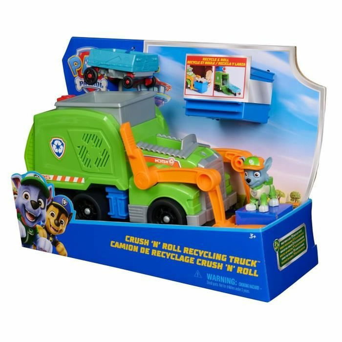 Spin Master Camion Crush 'N' Roll Rocky La Pat' Patrouille Spin Master Camion Crush 'N' Roll Rocky La Pat' Patrouille