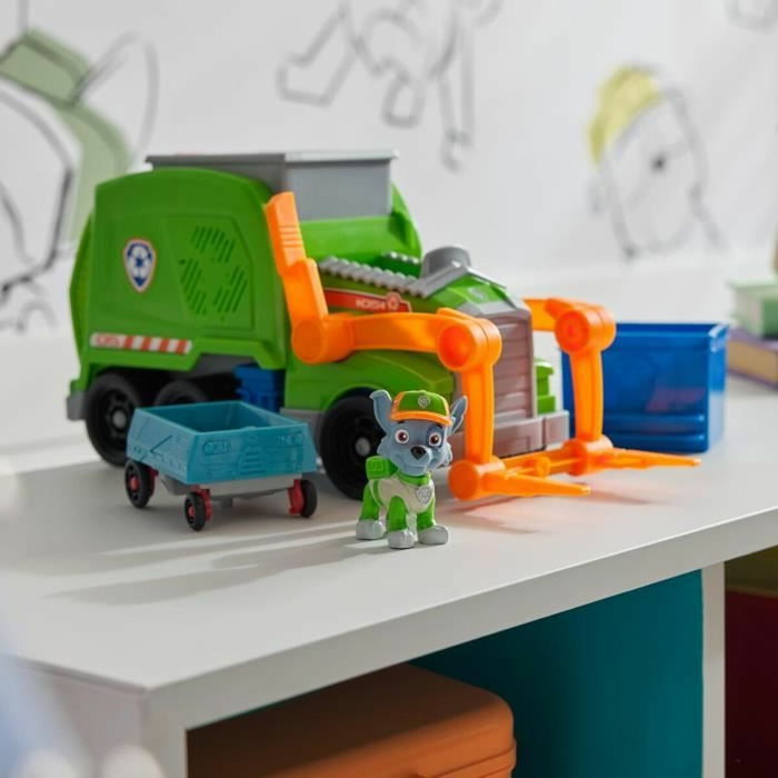 Spin Master Camion Crush 'N' Roll Rocky La Pat' Patrouille Spin Master Camion Crush 'N' Roll Rocky La Pat' Patrouille