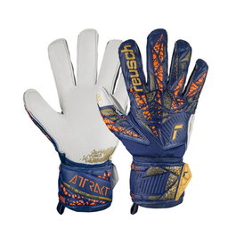 Gants de Gardien de But Reusch Attrakt Grip Blue marine Adultes 10-12 Ans