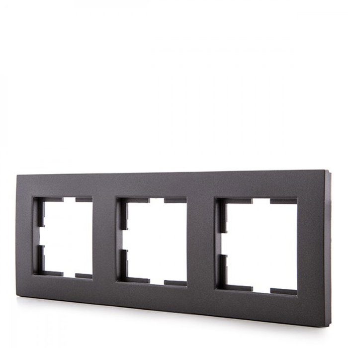 Panasonic Cadre Novella 3 Éléments Horizontal/Verticale Fumé Panasonic Cadre Novella 3 Éléments Horizontal/Verticale Fumé