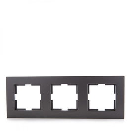Panasonic Cadre Novella 3 Éléments Horizontal/Verticale Fumé