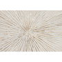 Décoration murale Home ESPRIT Blanc Indien Finition vieillie 120 x 5 x 120 cm
