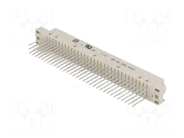 HARTING Connecteur DIN 41612 femelle 96 broches droit 2A