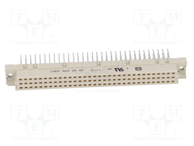 HARTING Connecteur DIN 41612 femelle 96 broches droit 2A