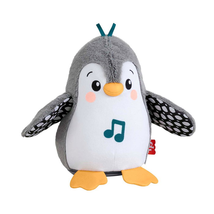 Fisher-Price Mon Pingouin d'Éveil - Peluche Musicale HNC10