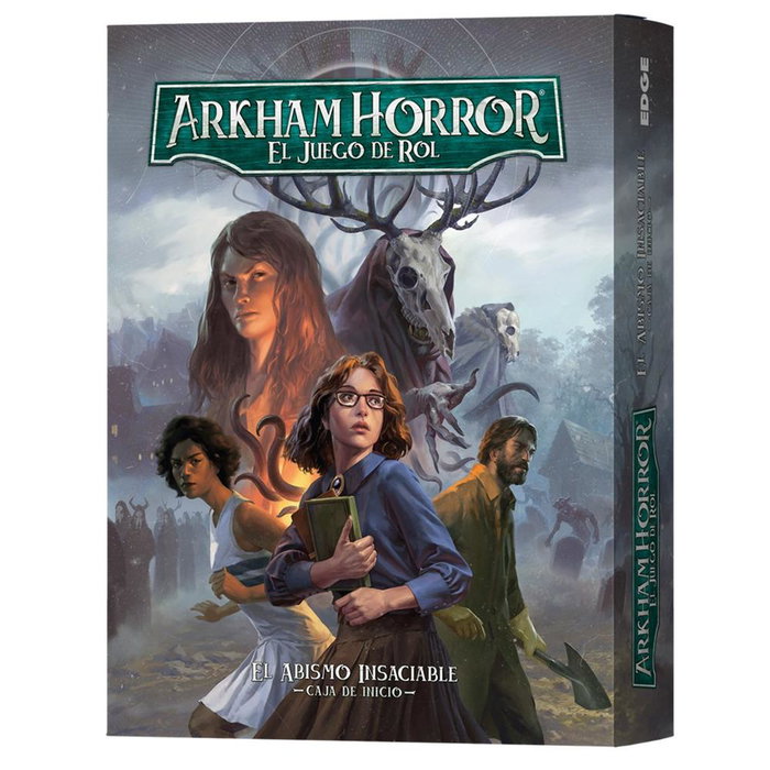 Asmodee Arkham Horror: El Juego de Rol Caja de Inicio - Jeu de rôle lovecraftien en espagnol Asmodee Arkham Horror: El Juego de Rol Caja de Inicio - Jeu de rôle lovecraftien en espagnol