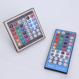 Panneau et télécommande pour bandes LED RGBW 12-24V CC jusqu'à 192/384W