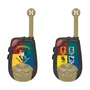 Lexibook Talkie-Walkie Digital Harry Potter, Portée 2 km avec Fonction Morse Lumineux, Contrôle Volume et Clip Ceinture