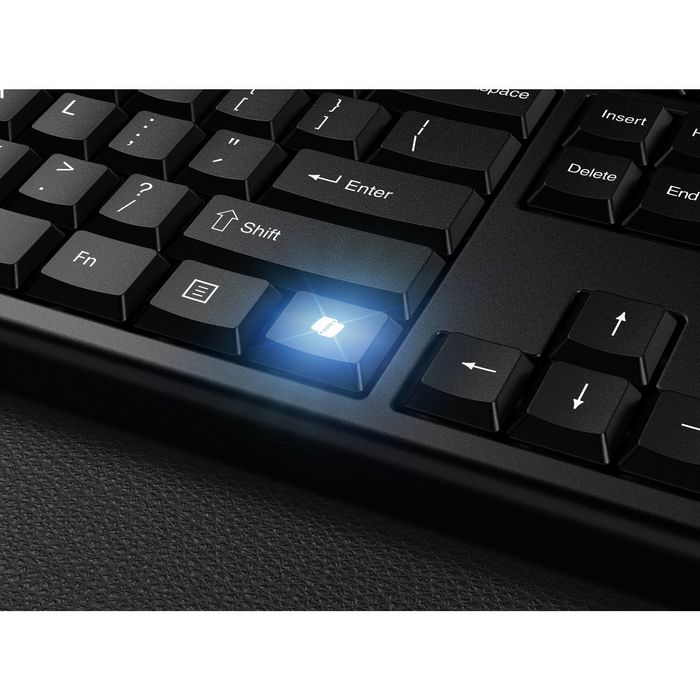 Kensington KM270 EQ - Kit clavier + souris sans fil rechargeable (récepteur USB, silencieux, résistant aux éclaboussures, pour Windows/macOS, design durable)