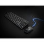Kensington KM270 EQ - Kit clavier + souris sans fil rechargeable (récepteur USB, silencieux, résistant aux éclaboussures, pour Windows/macOS, design durable)