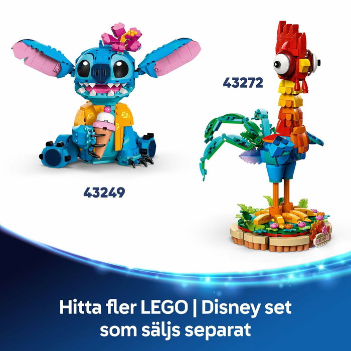 LEGO Disney La Maison sur la plage de Lilo et Stitch, 834 pièces