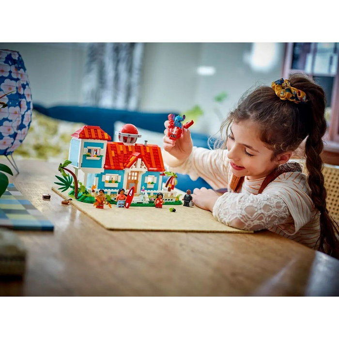 LEGO Disney La Maison sur la plage de Lilo et Stitch, 834 pièces