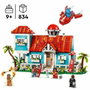 LEGO Disney La Maison sur la plage de Lilo et Stitch, 834 pièces