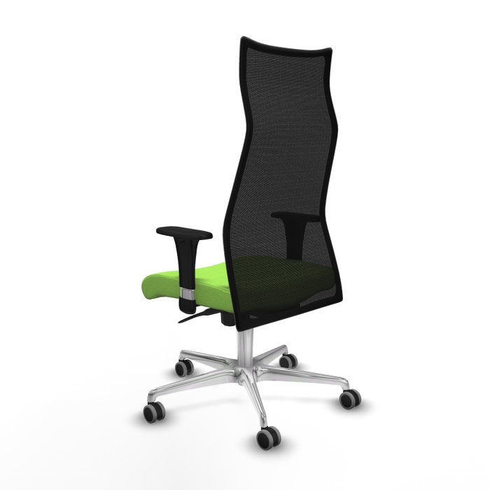 Piqueras y Crespo Chaise de Bureau Albacete Pistache et Noir