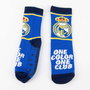 Cerdà Chaussettes antidérapantes avec applications Real Madrid pour enfant - Taille pied 27-30 (XS)