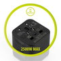 Mobile Origin PW30 Adaptateur de voyage universel EU/UK/US/AUS, noir