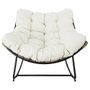 Home Deco Factory Butaca-Mecedora Tulum Beige