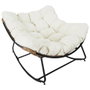 Home Deco Factory Butaca-Mecedora Tulum Beige