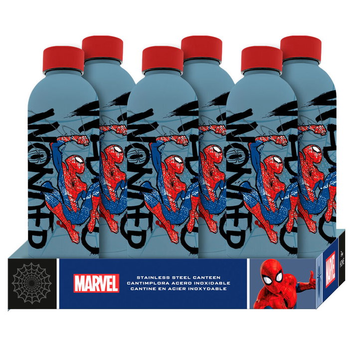 Bouteille en aluminium Spiderman Marvel 500 ml - Bottle - KIDS LICENSING Bouteille en aluminium Spiderman Marvel 500 ml - Bottle - KIDS LICENSING
