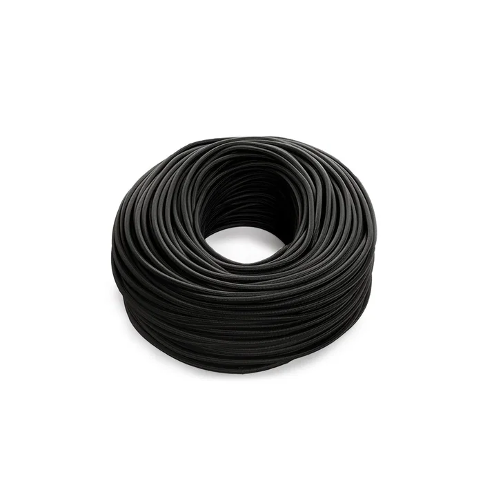 Câble électrique textile rond 2x0,75 x 1M Verde Câble électrique textile rond 2x0,75 x 1M Verde