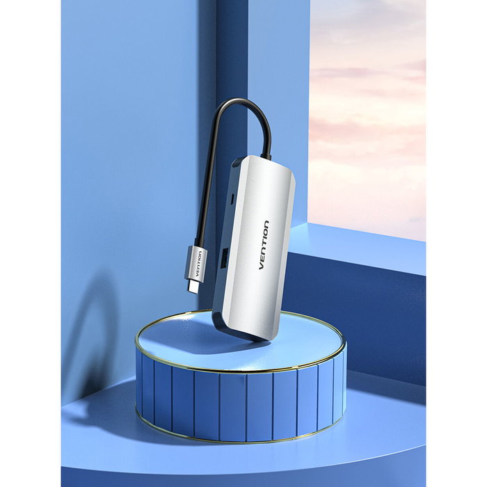 Hub USB Vention TNAHB Gris Hub USB Vention TNAHB Gris