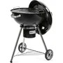 Fieldmann FZG 1016 Barbecue au charbon de bois - 57 cm avec grille chromée 53 cm, thermomètre et couvercle