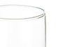 GIFTDECOR Vase Cylindrique en Verre Transparent 10cm x 40cm