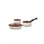 Arthur Martin Batterie de cuisine 18 pièces crème