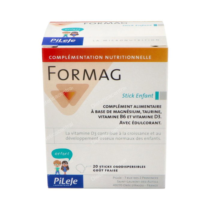 PILEJE FORMAG infantil goût fraise 20 sticks PILEJE FORMAG infantil goût fraise 20 sticks