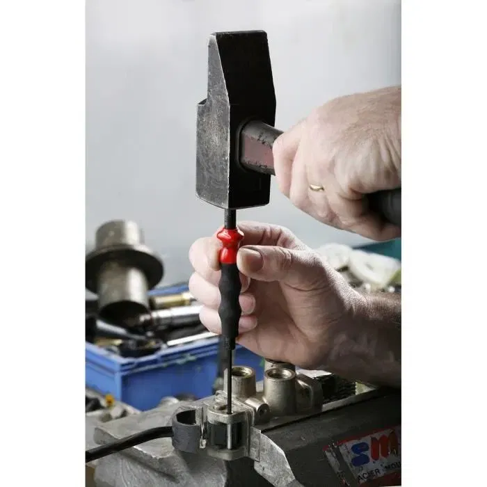 Facom 249.GPB Jeu de 5 chasse-goupilles gaines avec diamètres 3 à 8 mm en acier traité - Boîte de rangement Facom 249.GPB Jeu de 5 chasse-goupilles gaines avec diamètres 3 à 8 mm en acier traité - Boîte de rangement