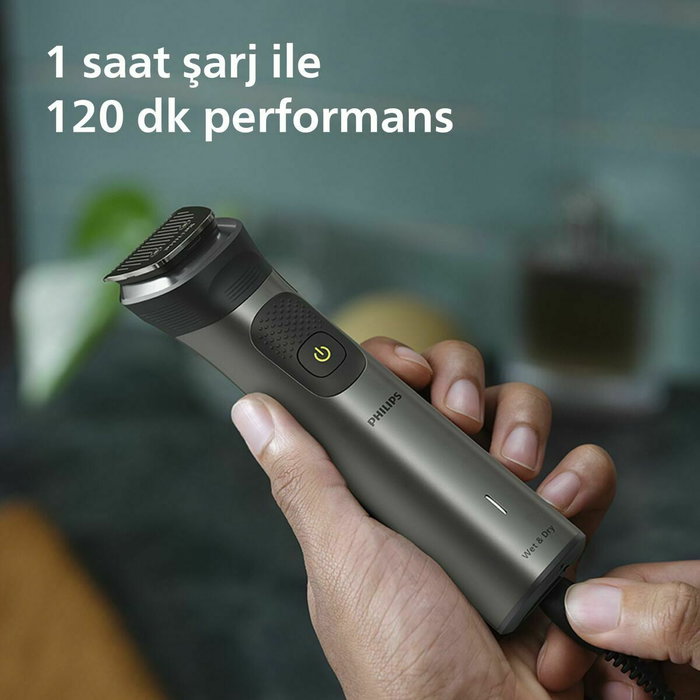 Philips MG5920/15 Tondeuse Multi-Usage Acier Inoxydable Gris Grey Philips MG5920/15 Tondeuse Multi-Usage Acier Inoxydable Gris Grey