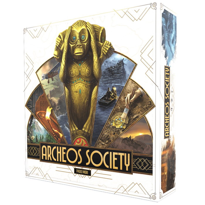 Asmodee Archeos Society Jeu de Société Stratégie Exploration Archéologique 2-6 Joueurs 12+ Ans SCARC01ES Asmodee Archeos Society Jeu de Société Stratégie Exploration Archéologique 2-6 Joueurs 12+ Ans SCARC01ES