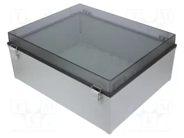 FIBOX Boîtier mural CAB en polycarbonate gris