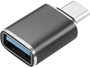 Sandberg Webcam USB-C/A Pro Remote 4K UHD avec micros stéréo à réduction de bruit et télécommande, cache de confidentialité