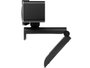 Sandberg Webcam USB-C/A Pro Remote 4K UHD avec micros stéréo à réduction de bruit et télécommande, cache de confidentialité