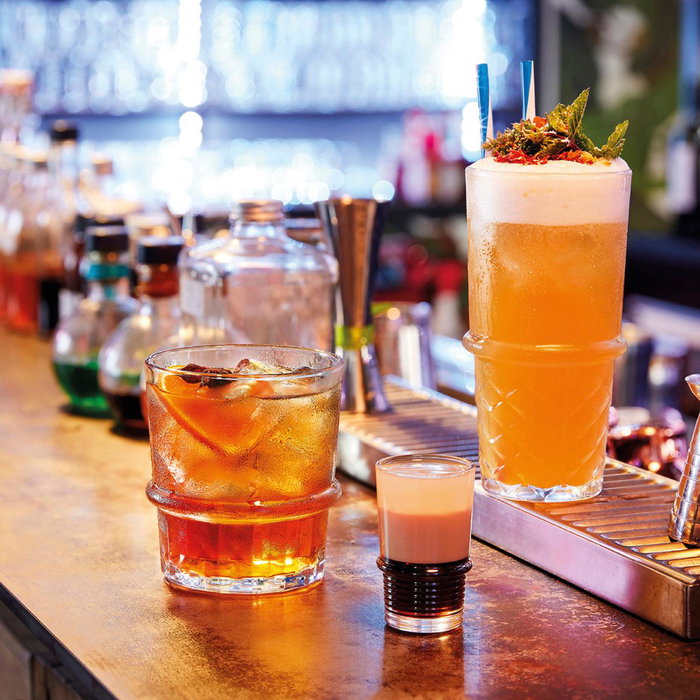 Arcoroc Verres Bas New York 38 cL Lot de 6 en Verre Trempé