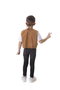 Creaciones Llopis T-5 Déguisement Hippie Enfant, Chaleco Peace, Taille M 11-13 Ans, Marron