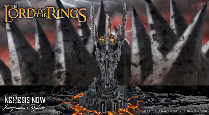 Le Seigneur des Anneaux Bougeoir Sauron 33 cm