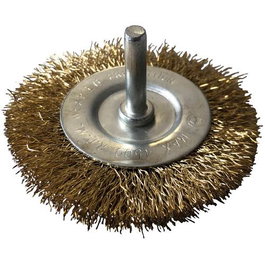 Haukka Brosse Métallique Circulaire Ø75mm Axe 6mm