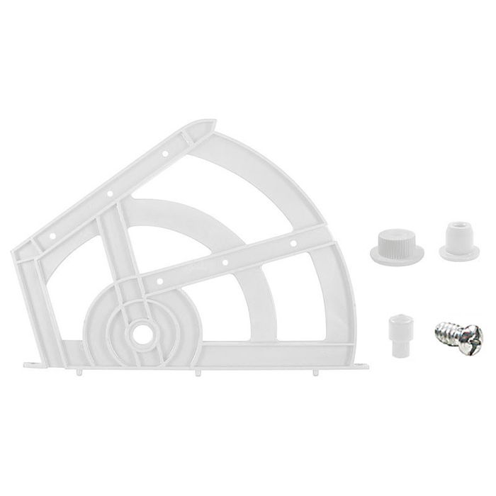 HERRAJES ALK Volko Zapatero De Dos Estantes Organisateur de Chaussures Rotatif en Plastique Marron