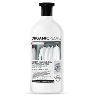 ORGANIC PEOPLE Detergente Ropa Blanca Water Lily-Japanese Rice Lessive Linge Blanc 1L ORGANIC PEOPLE Detergente Ropa Blanca Water Lily-Japanese Rice Lessive Linge Blanc 1L