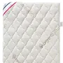 P'Tit Lit - Matelas Bébé Coton Bio 60x120 cm - Housse 100% Coton Délavable - Mousse Polyuréthane 23kg/m3 - Sans Traitement Chimique - Déhoussable