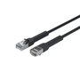 Lanview Câble Cat6A U/FTP Flex-Angle 1,5m Noir LSZH